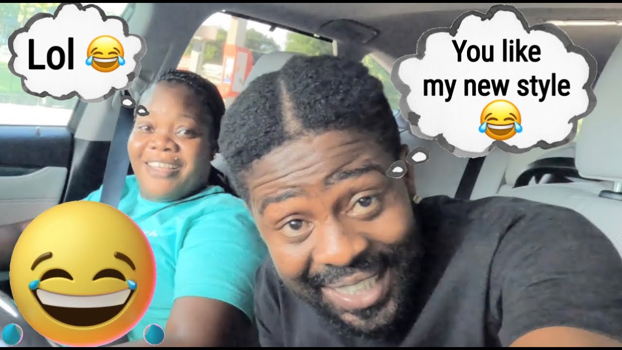 DID MY HAIR LIKE THIS TO GET MY WIFE REACTION