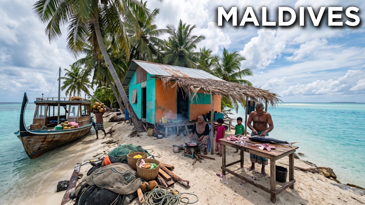 Living in the Maldives | How People Live in the Middle of the Indian Ocean | 4K