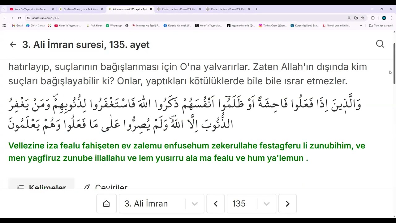 SÜNNETULLAH (ALLAH'IN YASASI)