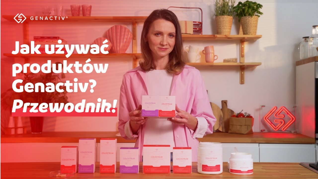 Jak stosować produkty Genactiv® Colostrum? Krótki poradnik.