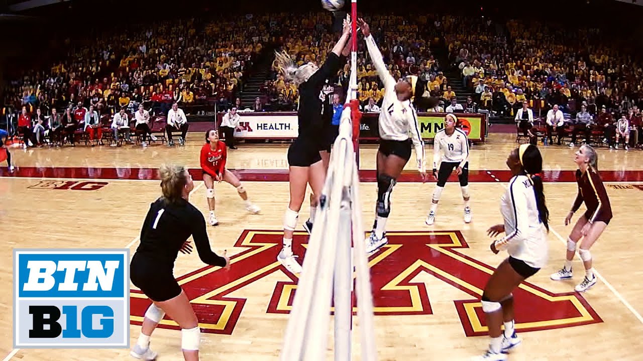 2018 Volleyball: Nebraska at Minnesota | Oct. 20, 2018 | Top Games of the BTN Era