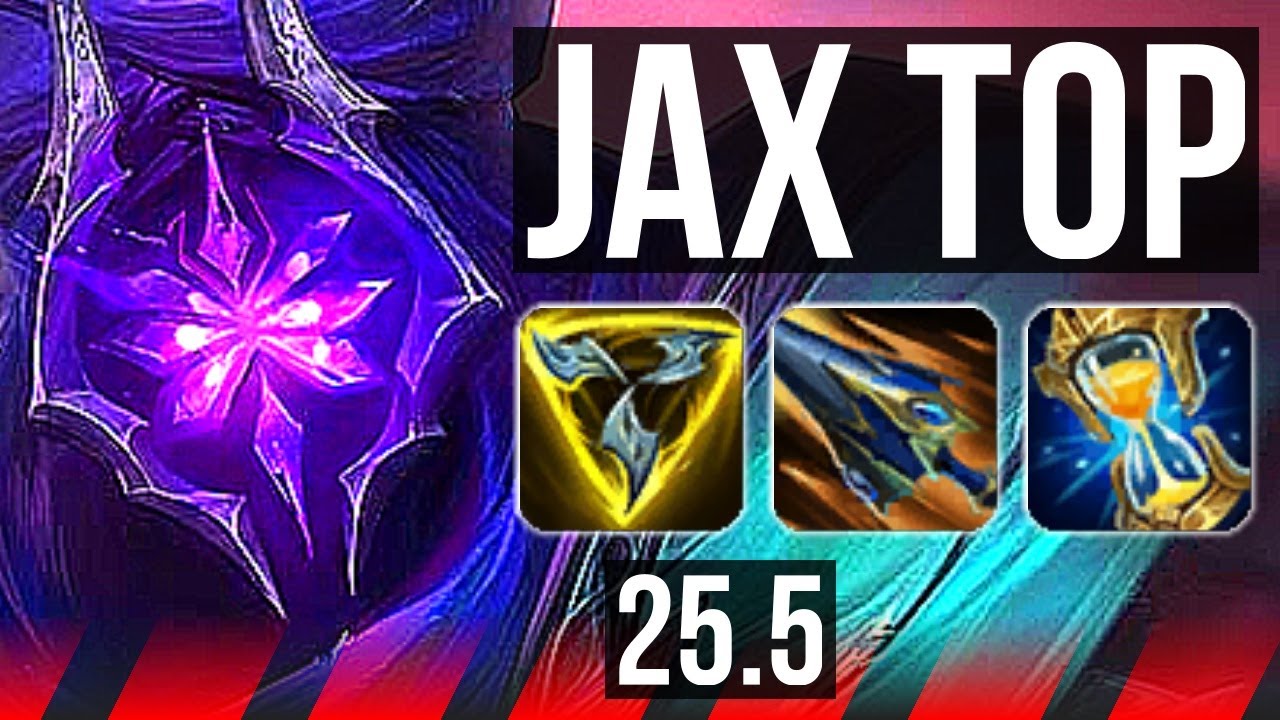 JAX vs GANGPLANK (TOP) | KR Challenger | 25.5
