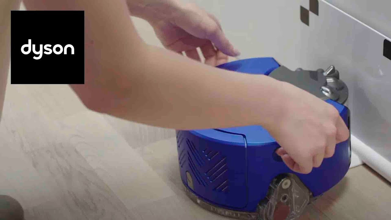 Advice for getting started with your Dyson 360 Heurist™ robot vacuum.
