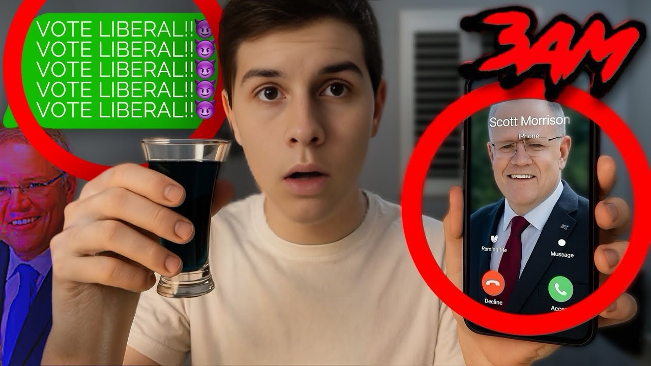I DRANK THE SCOTT MORRISON POTION AT 3AM *I TURNED INTO HIM*