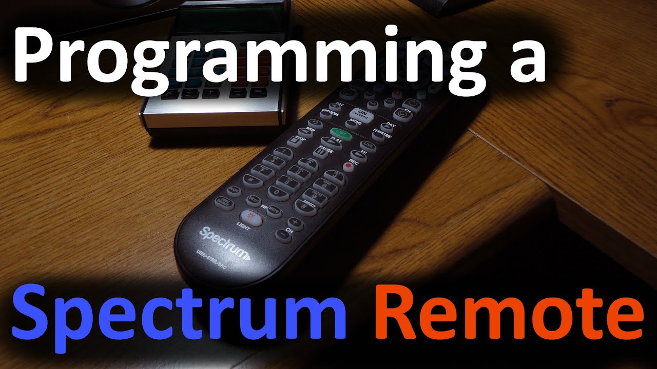 Программирование пульта дистанционного управления Spectrum Cable