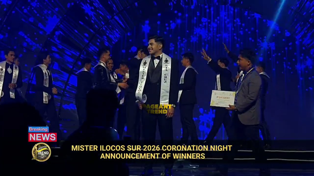 Mister Ilocos 2025 Announcement of Winners 
