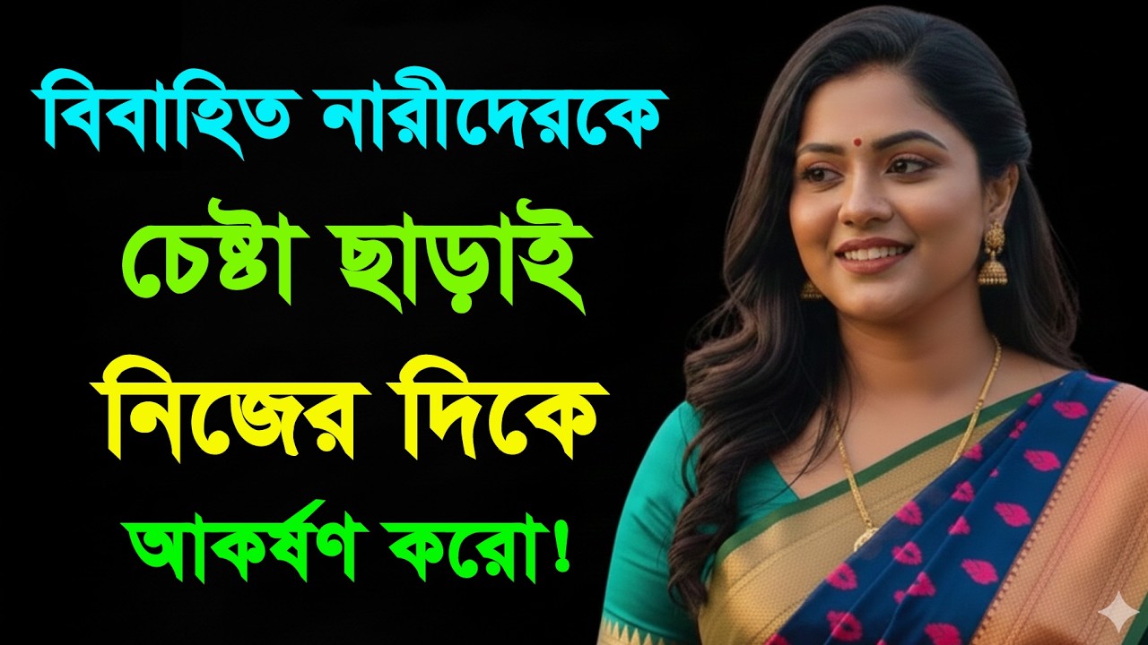 বিবাহিত  নারীদের কোনো চেষ্টা ছাড়াই নিজের দিকে আকর্ষণ করো | Female Attraction Psychology | Love Facts