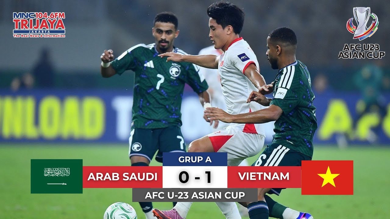 HIGHLIGHTS Arab Saudi (0) Vs (1) Vietnam | Piala Asia U-23 2026