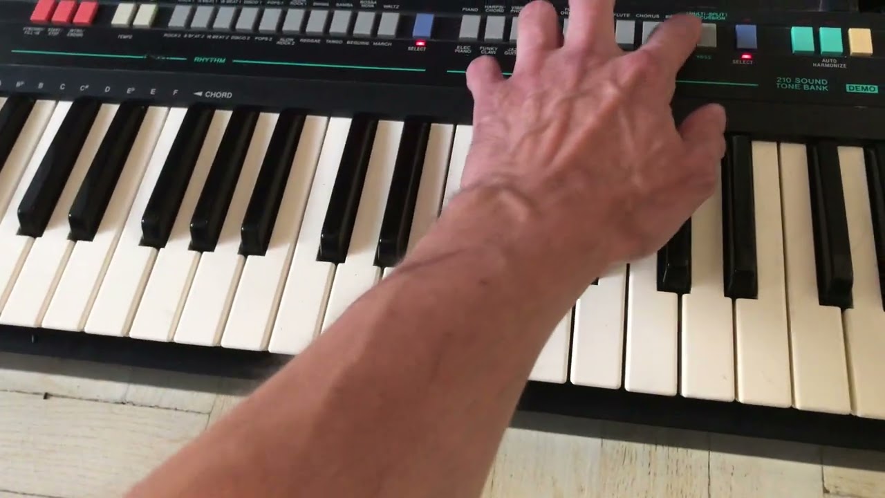 Casio Casiotone CT-370 (Casio MT-240) with Circuit Bending, 1988, made in Japan