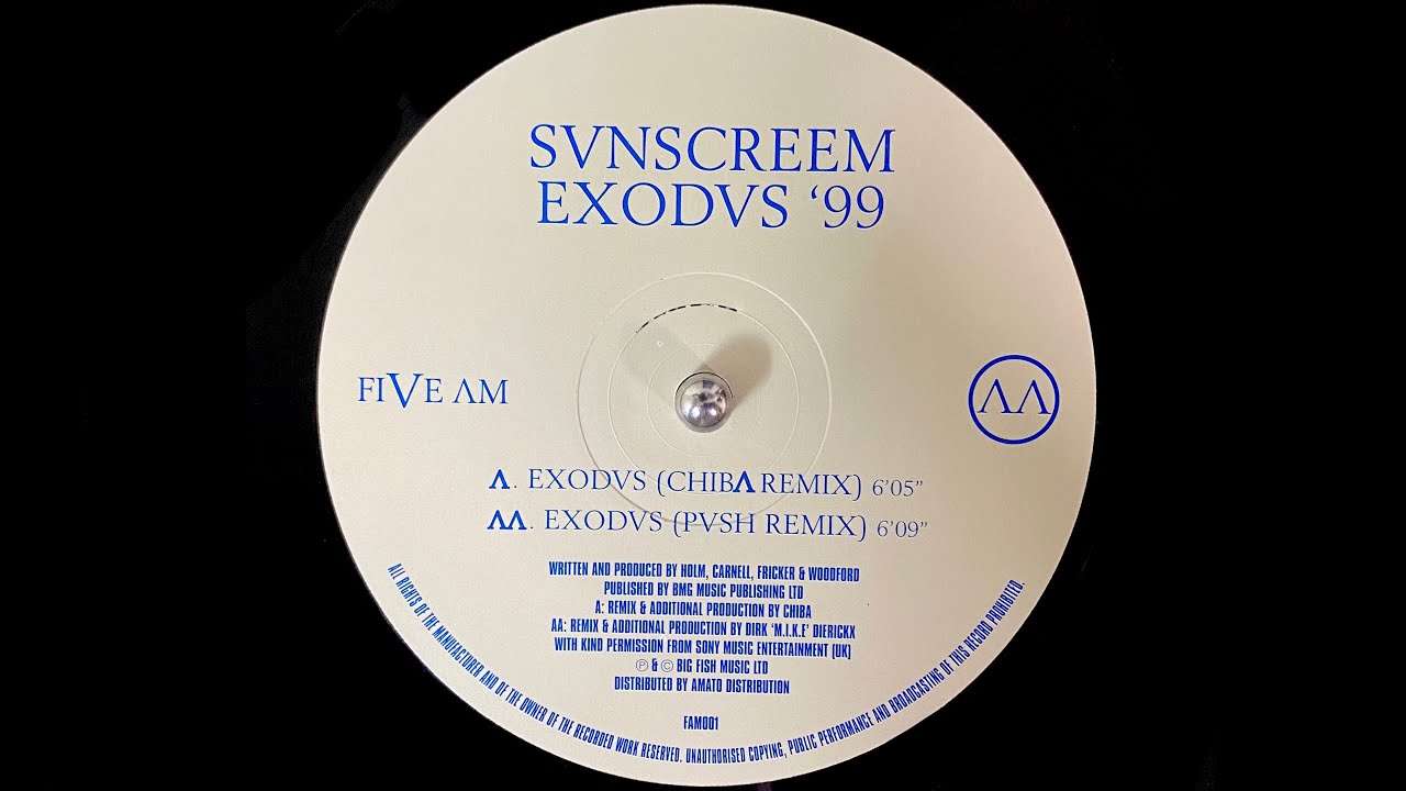 Sunscreem - Exodus (Push Remix) (1999)
