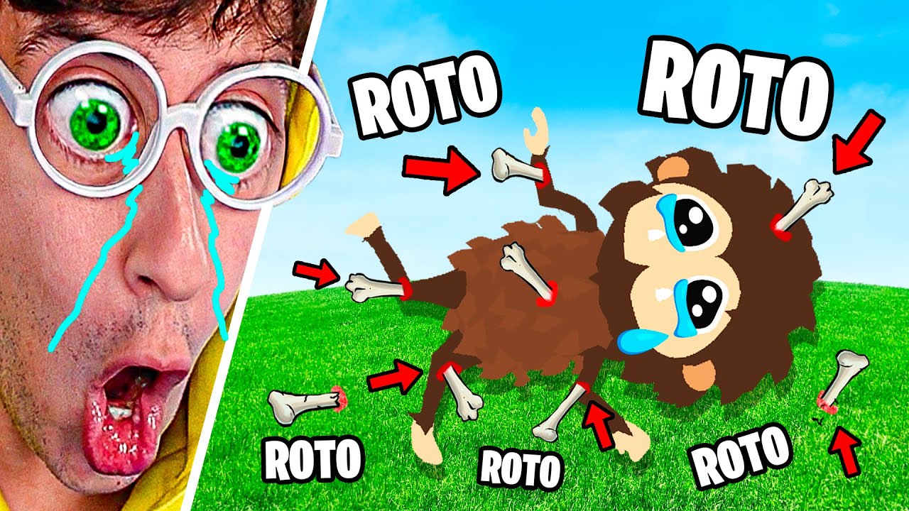 Me ROMPO TODOS los HUESOS 🦴💥🚑!!! (el final 😢) - Sneaky Sasquatch #162 TEKENDO