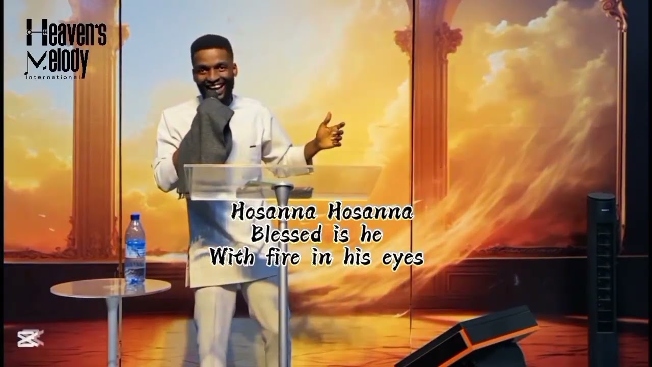 THE ANGELS BOW. HOSANNA