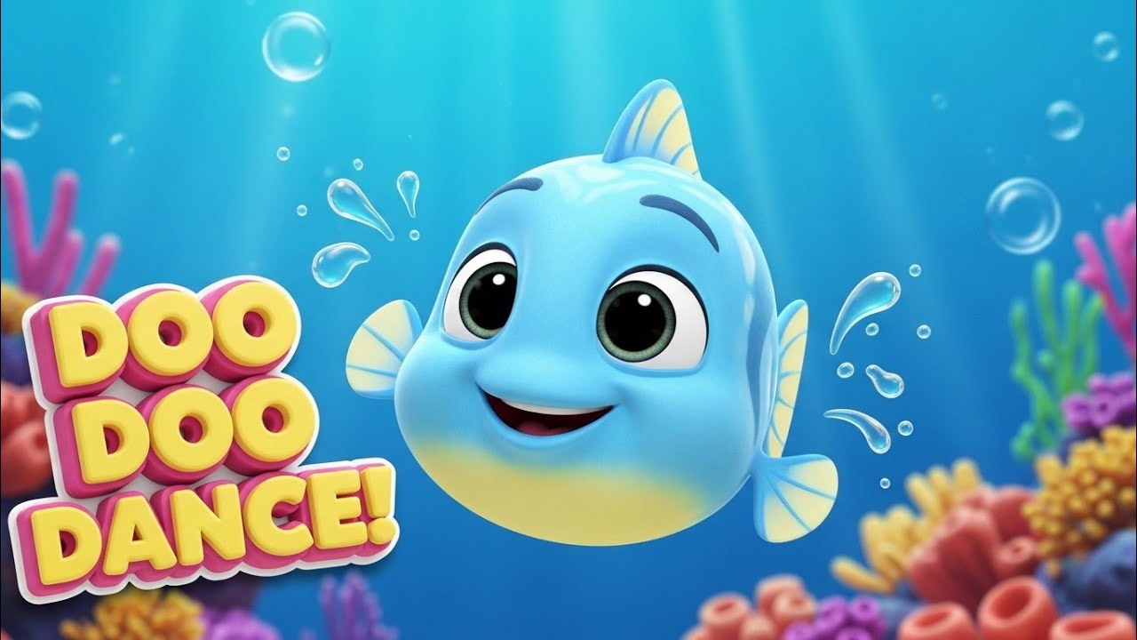 🐬 Little Dolphin Doo Doo Doo | Fun Kids Song Under the Sea 🌊
