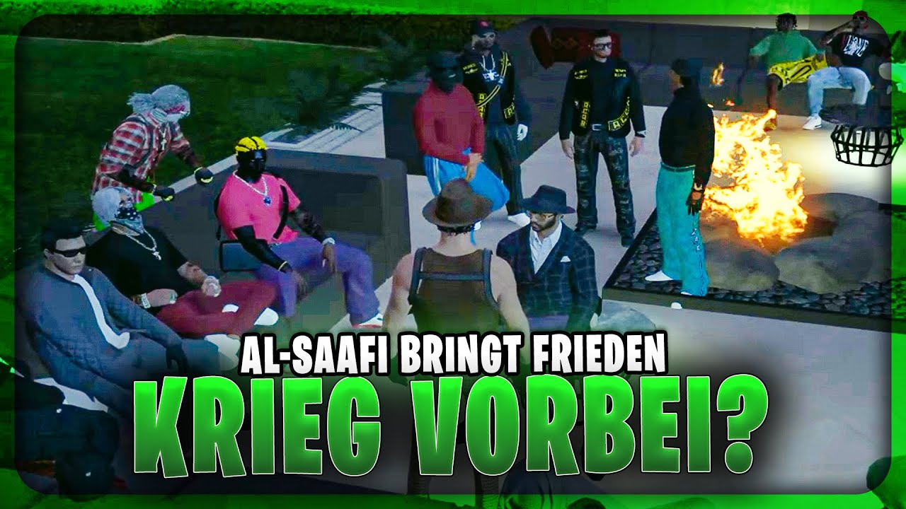 Al-Saafi BEENDET KRIEG? 🥶 Tafelrunde • GTA RP • AbuGoku9999