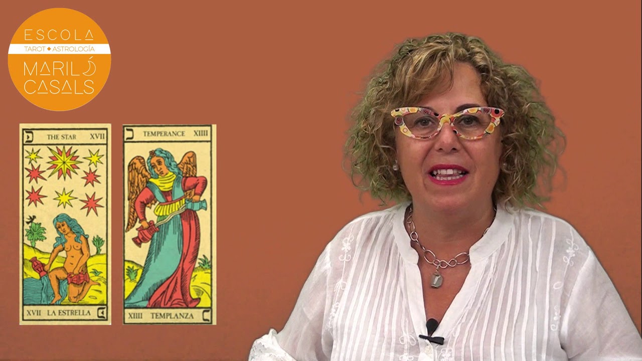 Aprender Tarot es fácil: Estrella y Templanza.