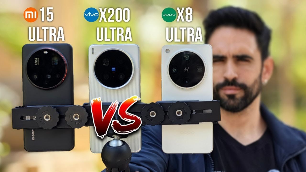 VIVO X200 ULTRA VS OPPO FIND X8 ULTRA VS XIAOMI 15 ULTRA! TRIPLE COMPARATIVA de LOS MEJORES DEL AÑO!