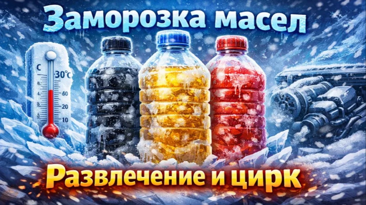 Что такое заморозка моторных масел. Есть ли польза от нее?