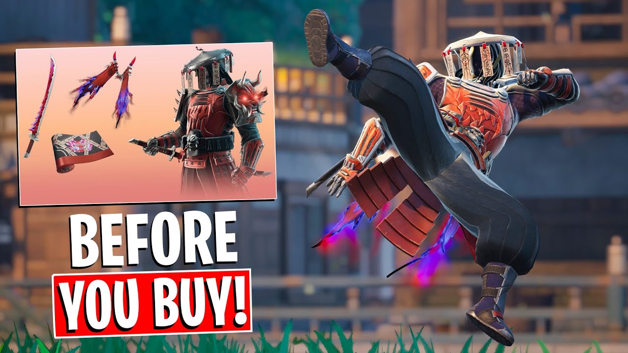 SHOGUN X! Перед покупкой (Fortnite Battle Royale)