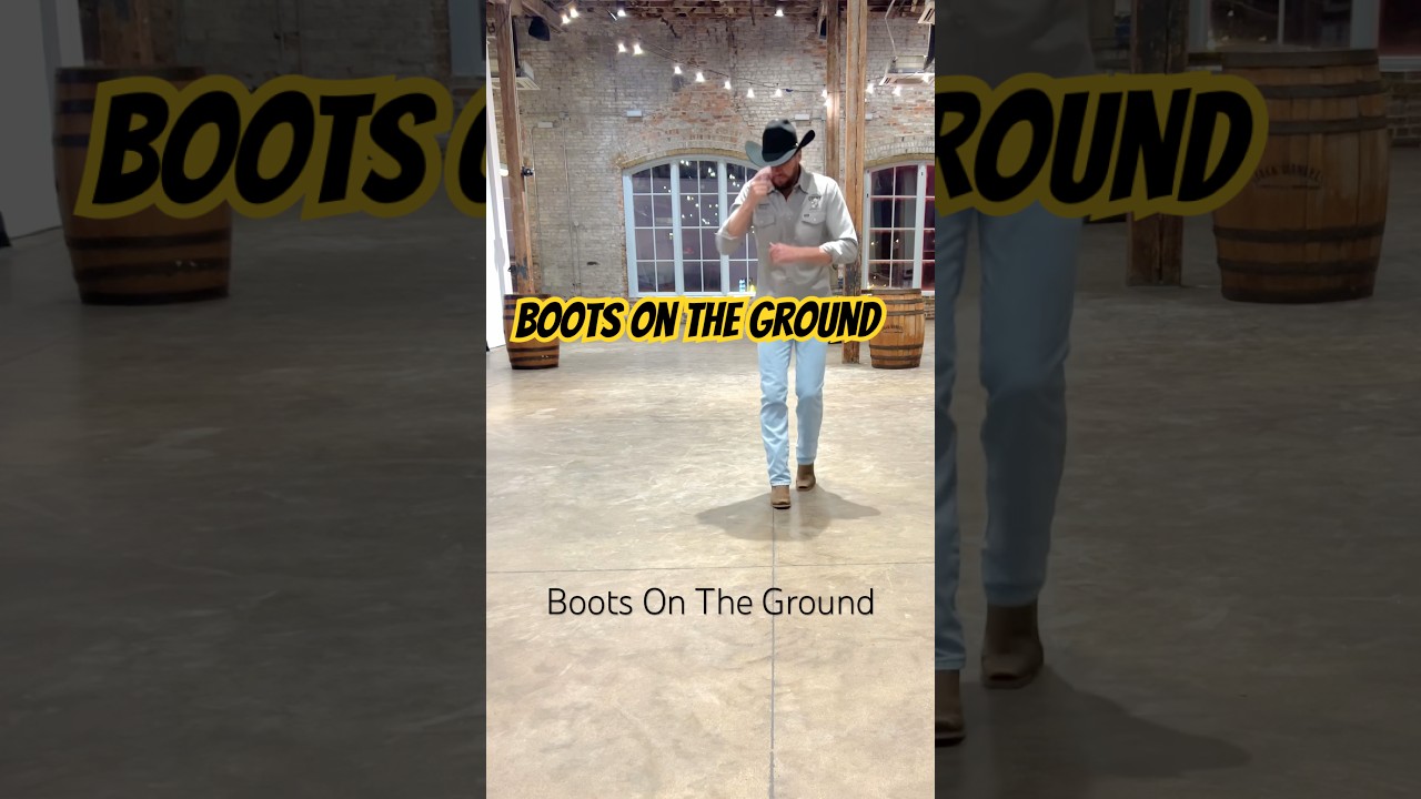 Boots On The Ground Demo  #dance #linedance #linedancelesson
