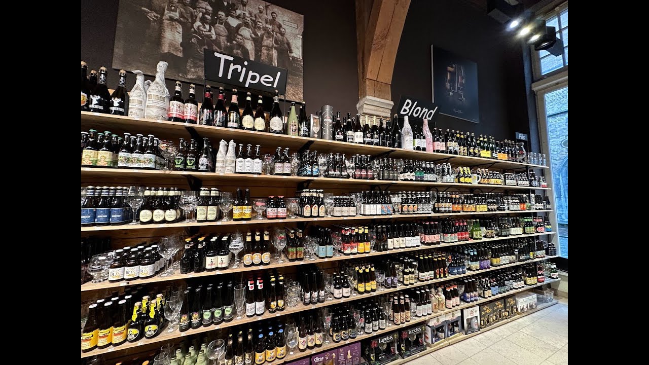 600 cervezas🍺 diferentes en un solo lugar 🕌🇧🇪