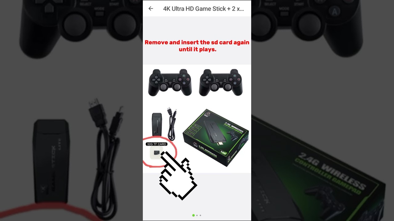 2.4g wireless controller gamepad(fix issues)