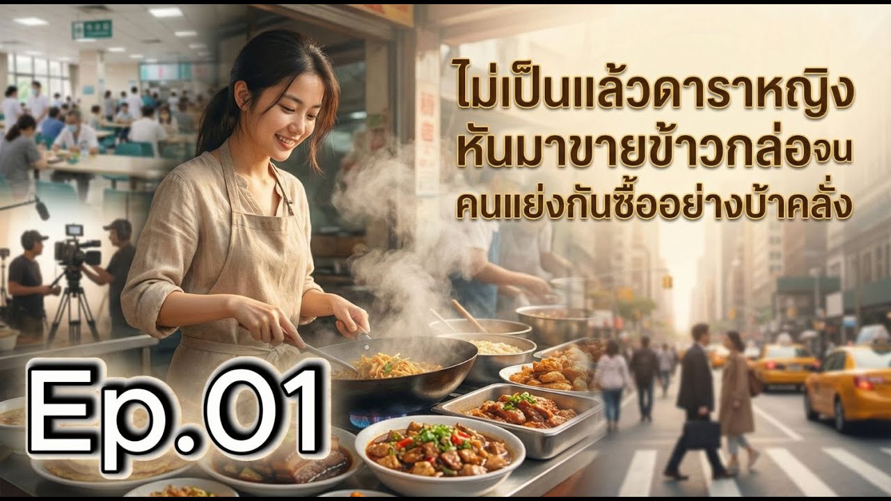 [EP.01] ไม่เป็นดาราหญิงแล้ว ฉันหันมาขายข้าวกล่องจนคนแย่งกันซื้ออย่างบ้าคลั่ง