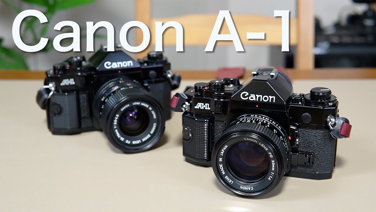 Canon A-1 - Photographing Airplane　キヤノン A-1 - Airplaneを撮る