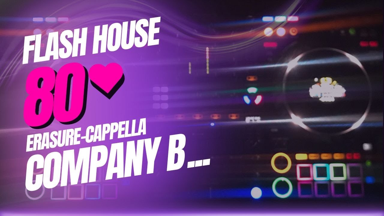 Flash House 80 ꆜ - Erasure, Company B, Cappella, Technotronic...