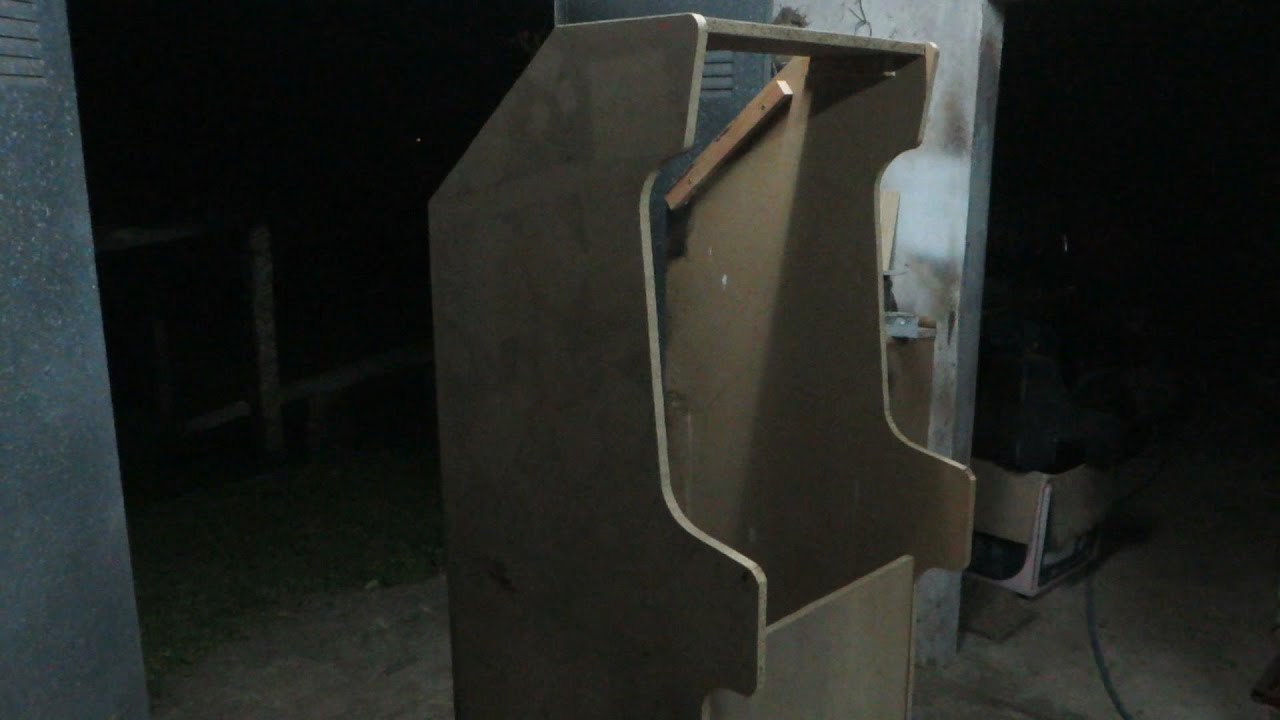 Máquina Recreativa Arcade Casera /Parte 2 /Estructura Del Mueble