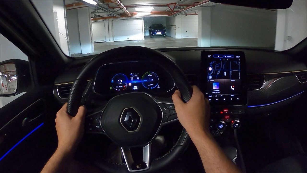2023 Renault Arkana Engineered [Hybrid, 145 HP] Night POV test ride (ambient light) #111 CARiNIK