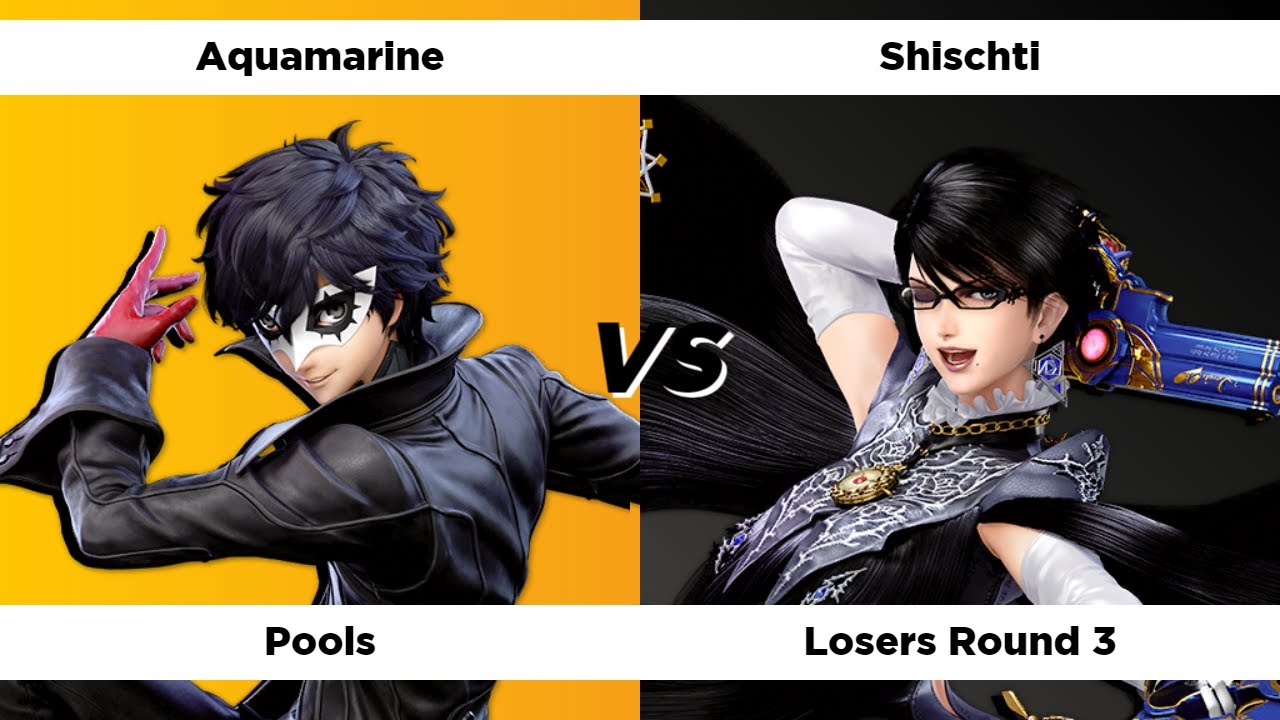 SSBU - Clutch Ultimate Mayhem I - Pools LR3 - Aquamarine (Joker) vs. Shischti (Bayonetta)