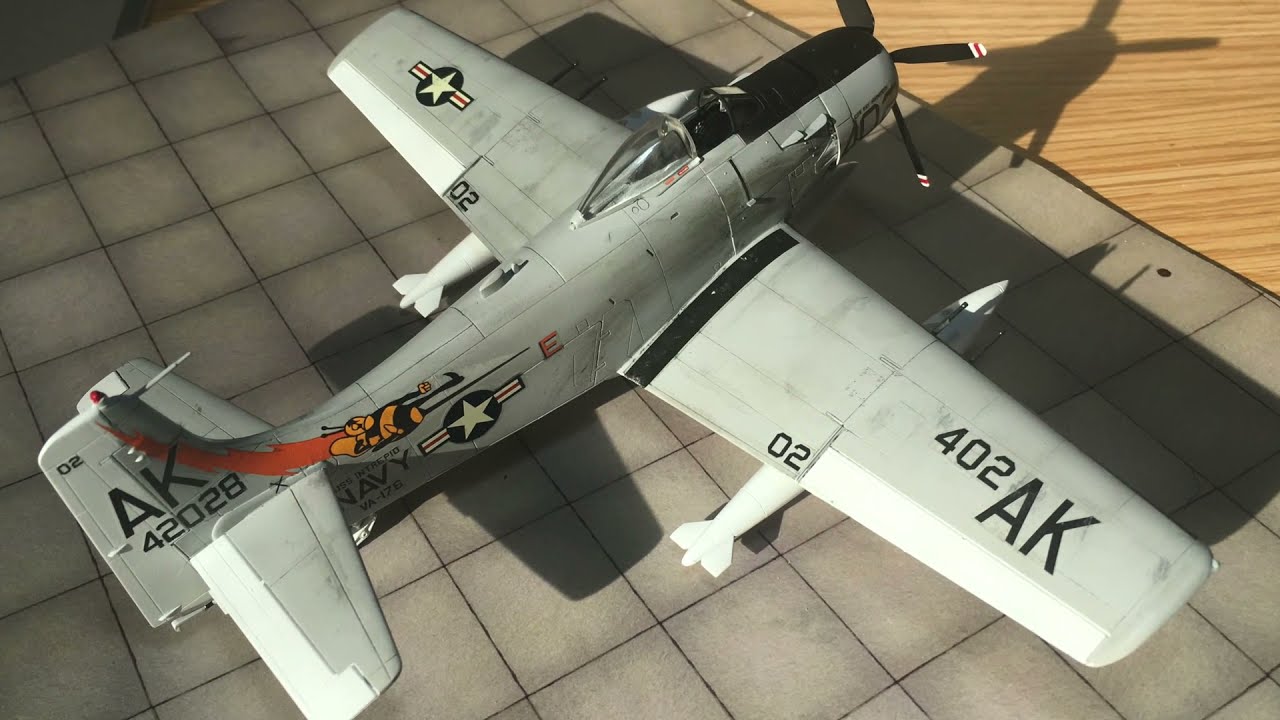 1:72 Skyraider Hasegawa