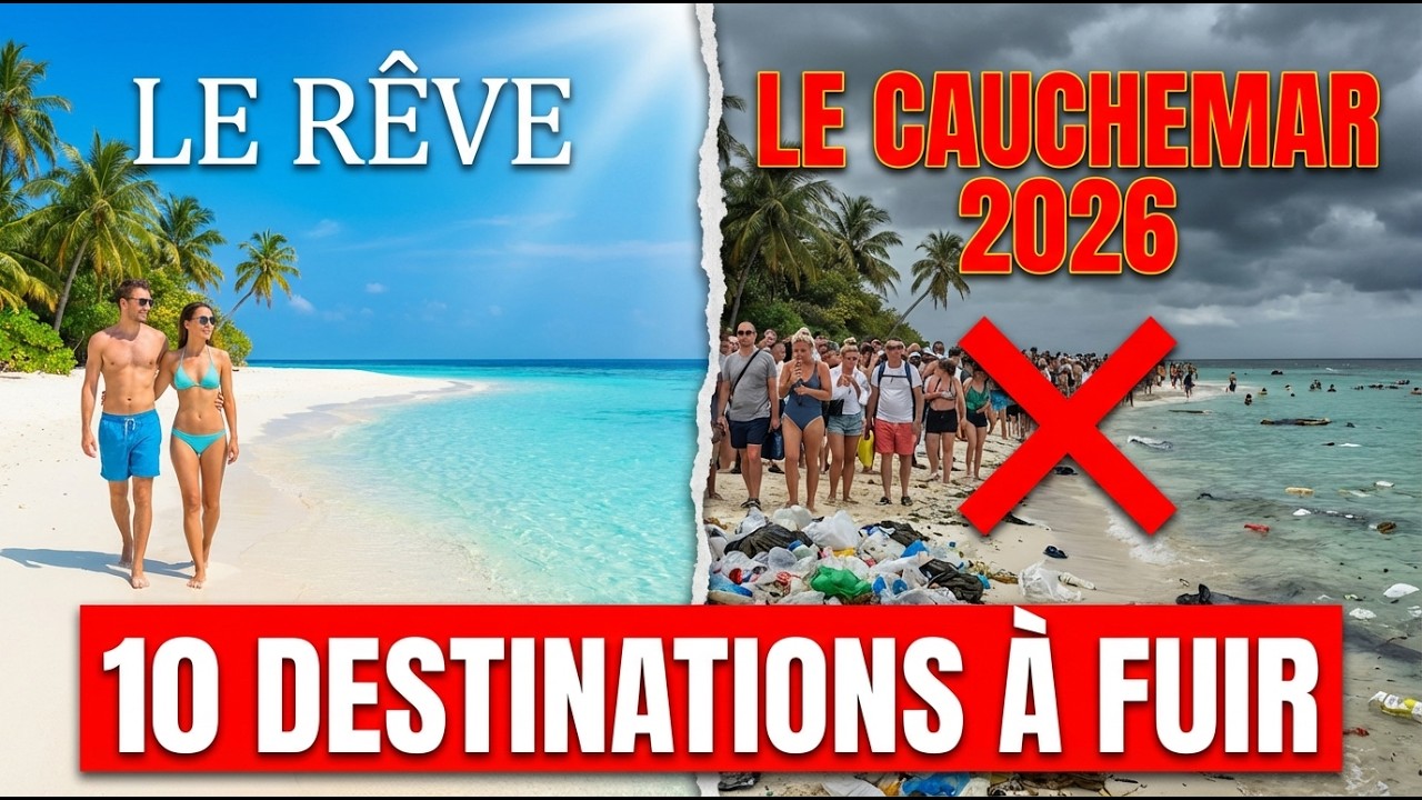 Les 10 Destinations à FUIR absolument en 2026 ! ❌