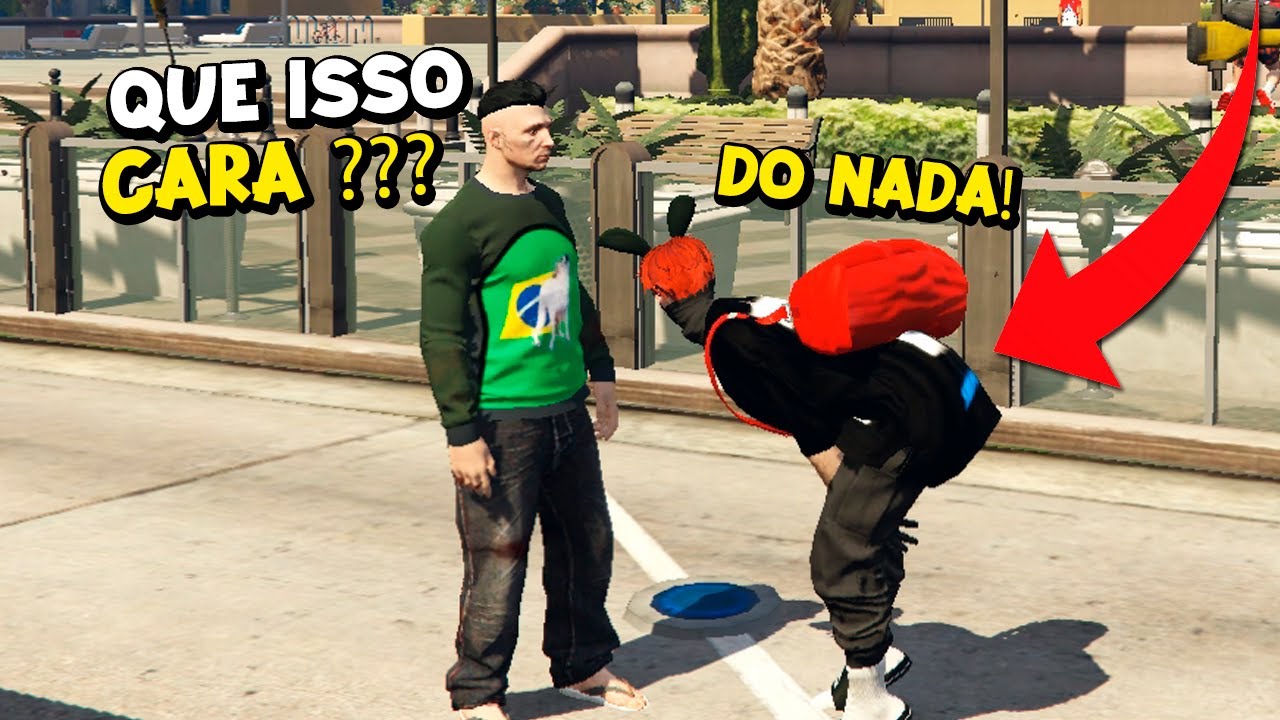 TROLANDO JOGADORES com ANIMAÇÕES no GTA RP