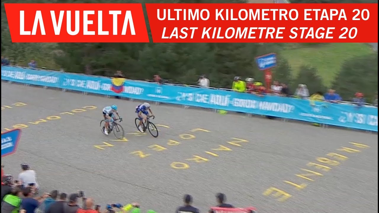 Last kilometer - Stage 20 - La Vuelta 2018