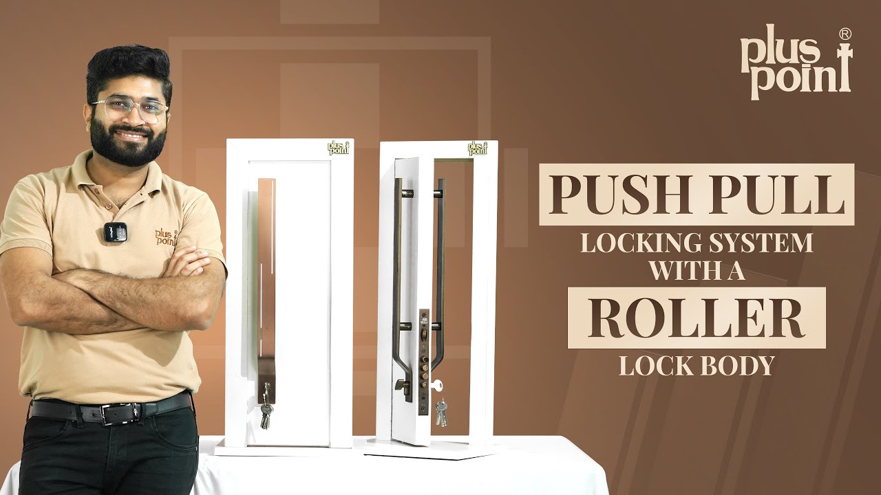 Installation Guide- Push Pull Locking System with Roller Lock | Convenient, Elegant and Minimal