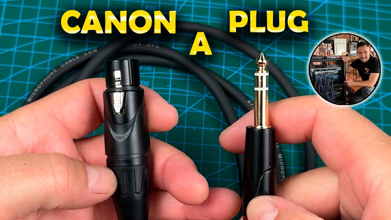 Como hacer un cable de Micrófono de Canon (XLR) a Plug de ¼ (TRS)