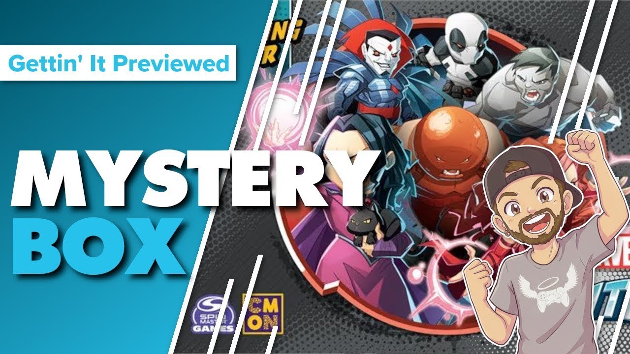 Marvel United Witching Hour and Mystery Box by Minis from Mars Unboxing