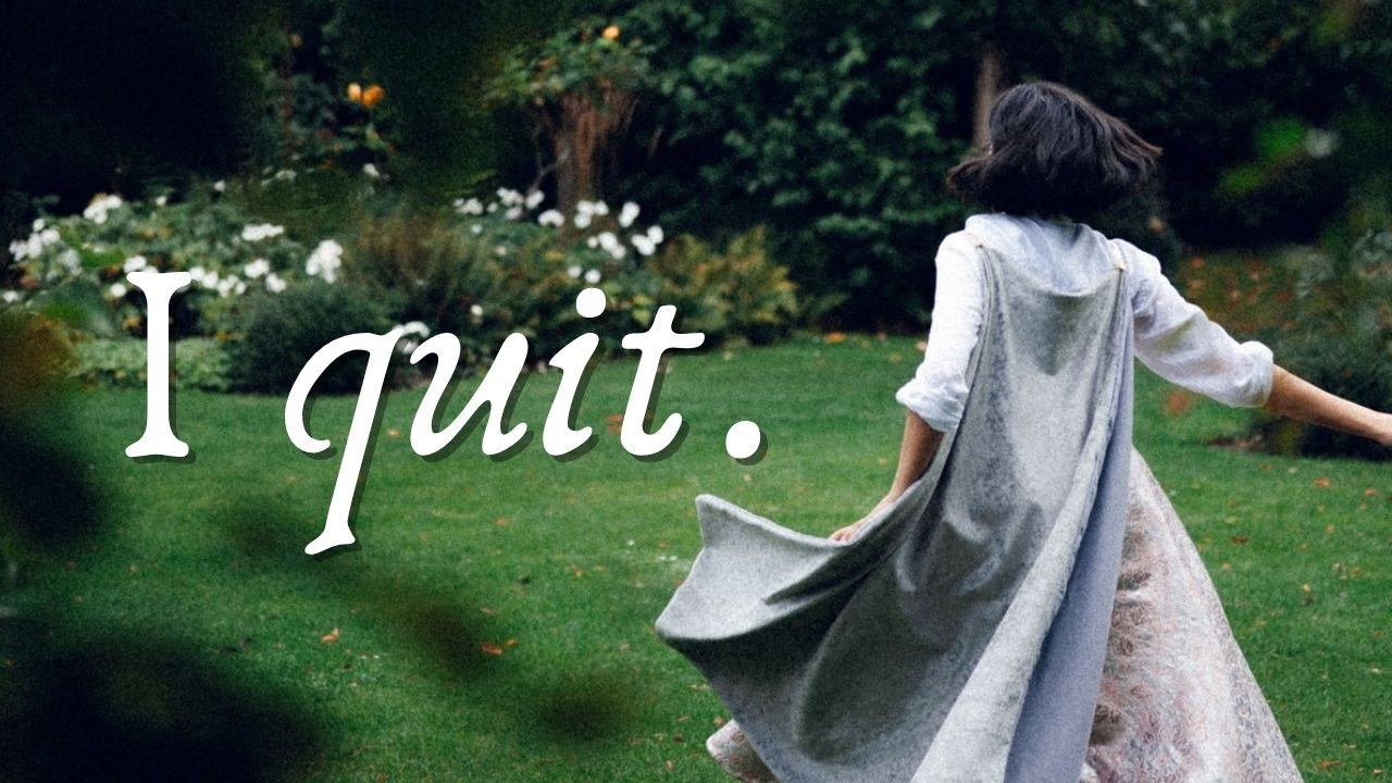 I quit my job to become a bard (should you?)