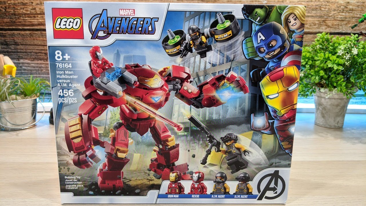 Pure Build 🎧 LEGO Marvel Avengers Hulkbuster vs. AIM Agent 76164