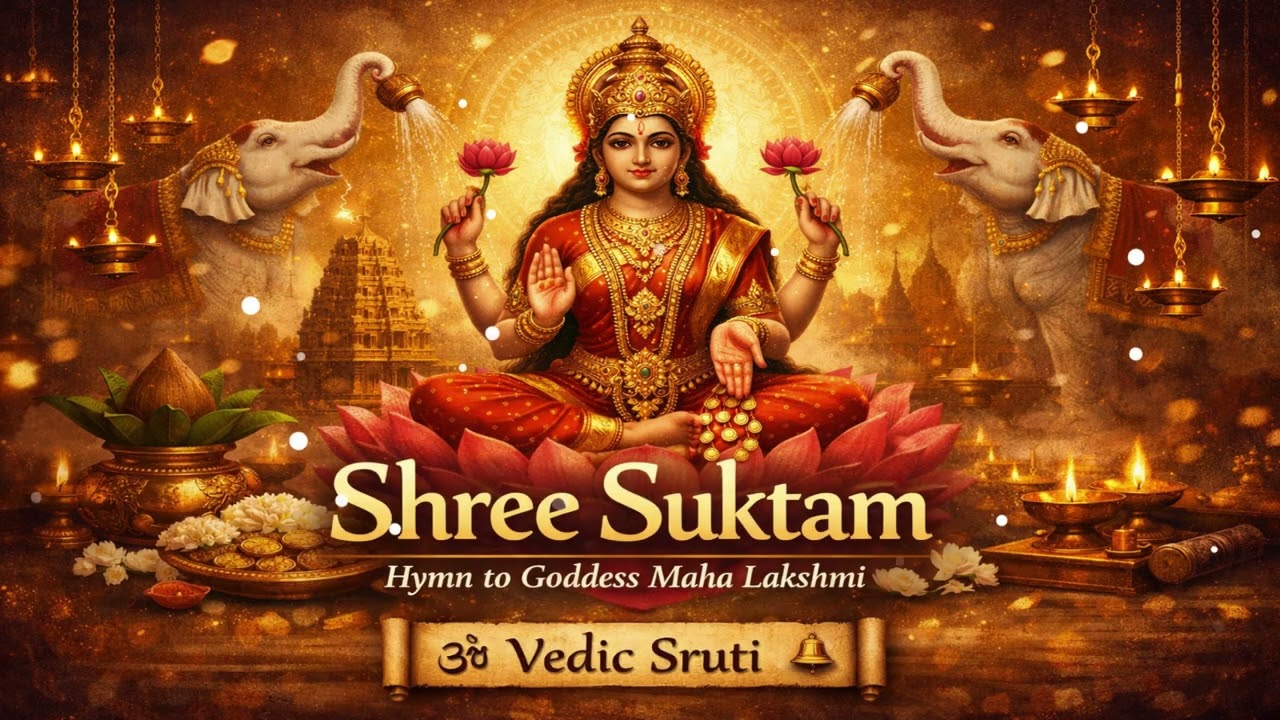 Shree Suktam | Powerful Lakshmi Mantra for Wealth & Prosperity | Vedic Sruti