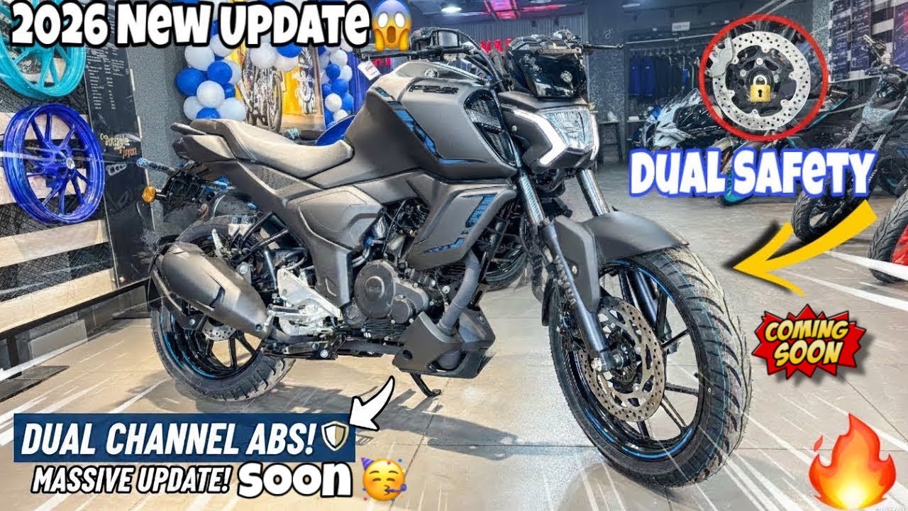 2026 Yamaha FZS Hybrid Dual Channel ABS | Matte Black | Full Specs & Update