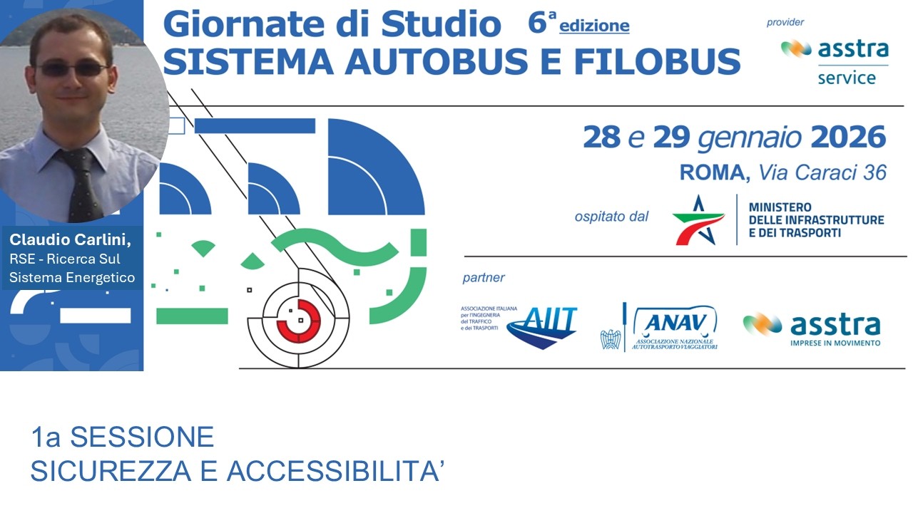 Claudio Carlini, RSE - Ricerca Sul Sistema Energetico