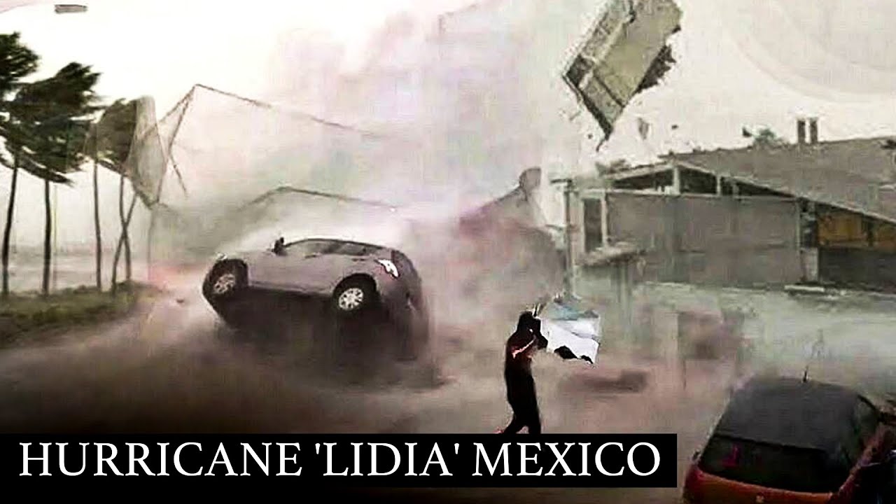Hurricane LIDIA has devastated the western coast of Mexico and is heading towards Florida.