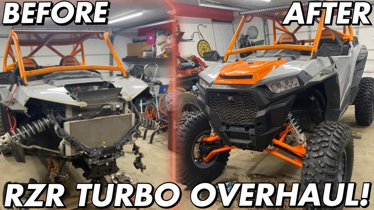 Nick UPGRADES His RZR Turbo! | L&W Fab High Clearance Radius Rods, A-Arms, & ITP Terra Hooks!