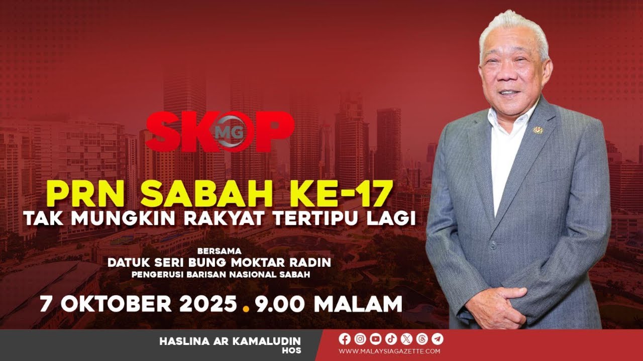 ((LIVE)) PRN Sabah Ke-17, Tak Mungkin Rakyat Tertipu Lagi