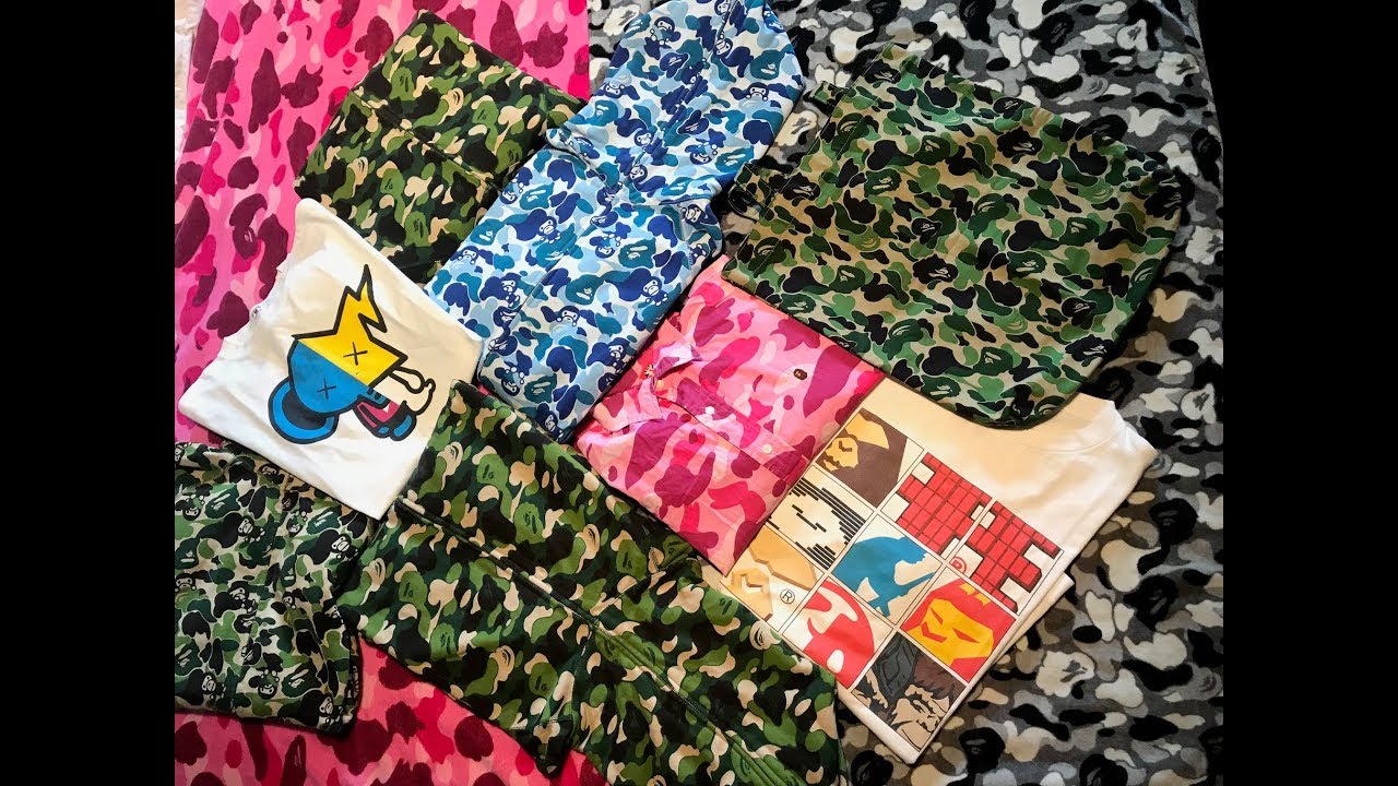 RARE BAPE UNBOXING ; VINTAGE A BATHING APE