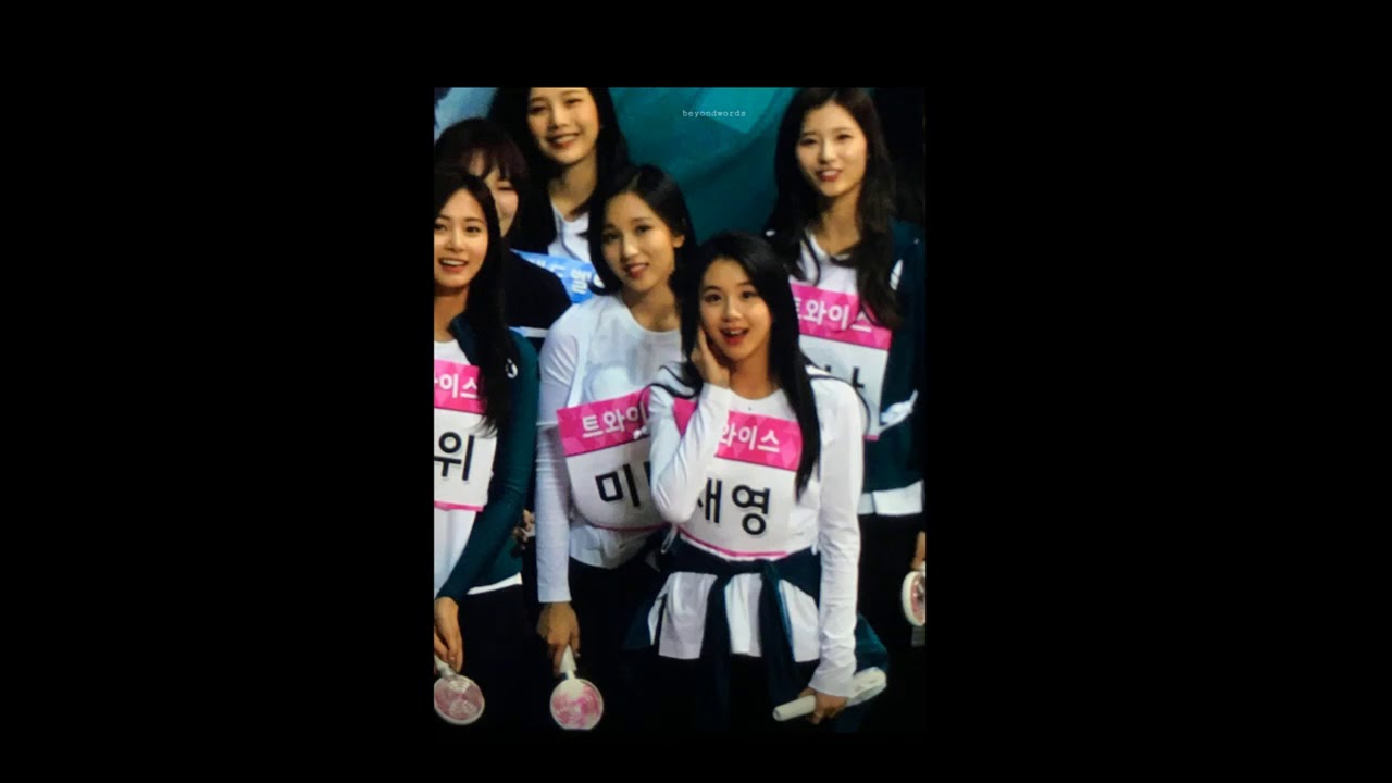 180115 ISAC Moment Michaeng  Twice ( Mina x Chaeyoung)
