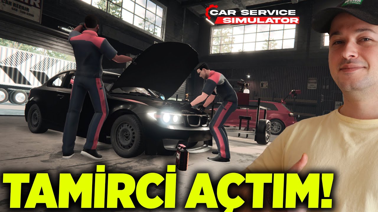SIFIRDAN ARABA TAMİRCİSİ AÇTIM! YIKAMA BOYAMA VE MODİFİYE YAPIYORUZ! Car Service Simulator #1
