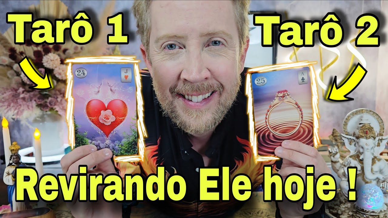 REVIRANDO ELE HOJE ! TUDO SOBRE ELE EM RELA&Ccedil;&Atilde;O A VOC&Ecirc; ! + E SE VC SUMIR DA VIDA DELE ?buba taro hoje
